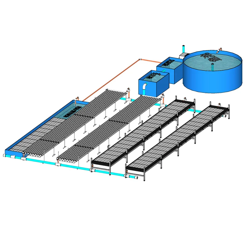 Deep Water Culture Aquaponics Raft System Hydroponics aquaponics growing systems