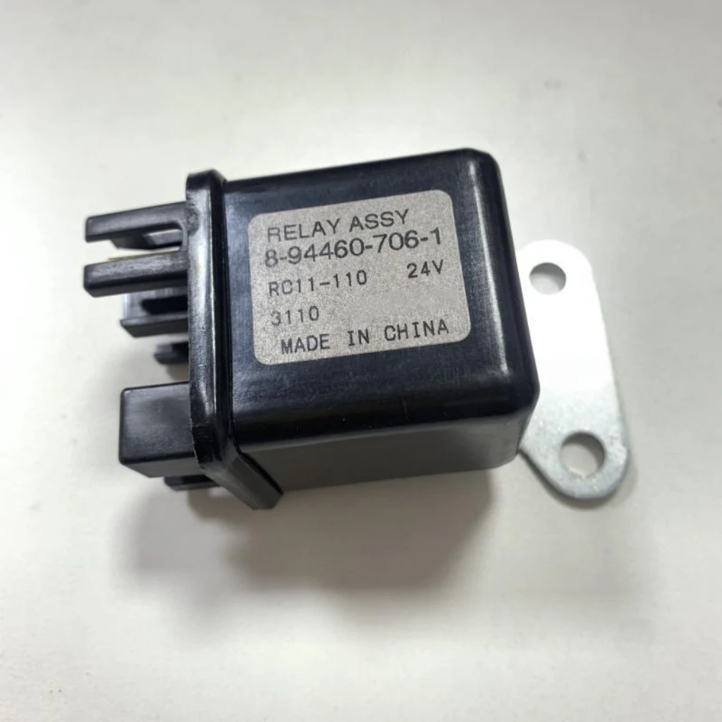 GOOD 8-94460706-1 8944607061 8-946006-0 8-94460-706-1 preheating relay 24V for  4HK1 for NPR for Hitachi ZX200-3
