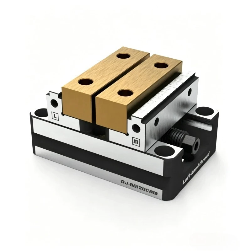 Four-Five-Axis Fixture Self-centering Vise Positive and Negative Quick Clamping 2-8 Inches DJ-6080H Self Centering Vise