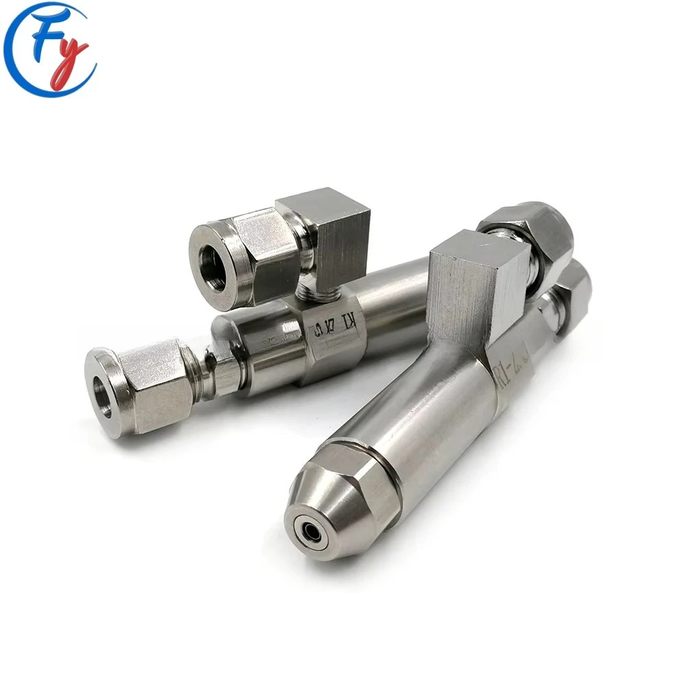 Waste Oil Burner Nozzle Air Atomizing Nozzle Heavy Oil Fuel Oil Misting Spray Combustion Nozzle