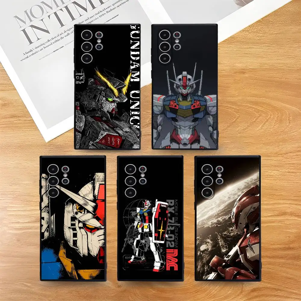 

Gundam Phone Case for Samsung S series s20 s21 s22 s23 s24 FE Plus Ultra TPU Soft to Skin-friendly case