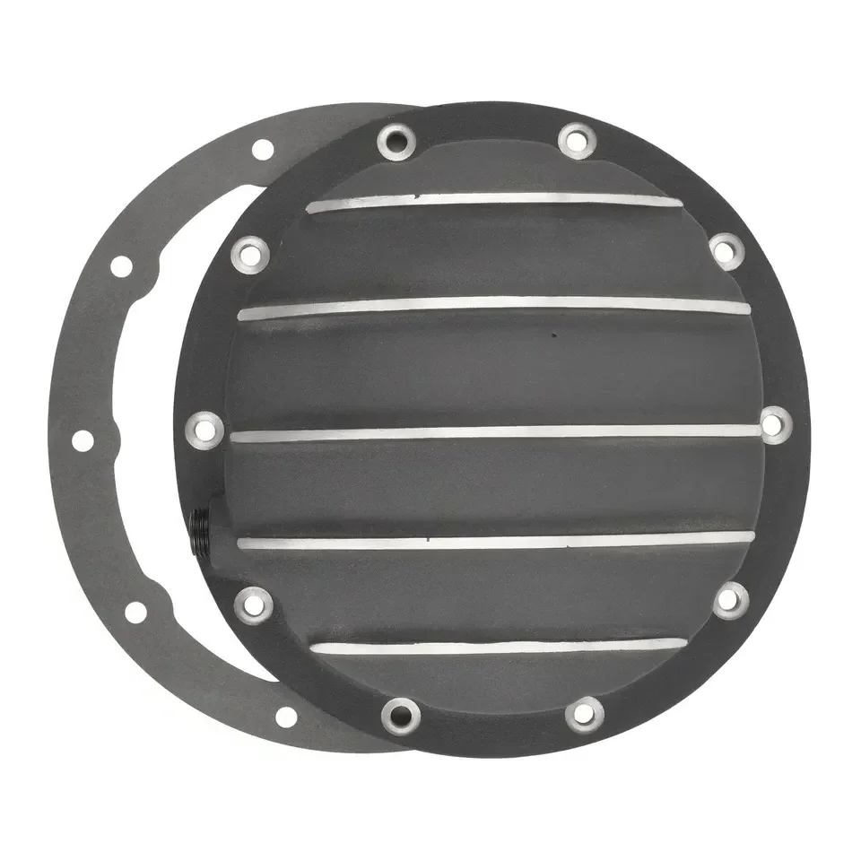 غطاء تفاضلي من الألومنيوم GM لـ 8.6 و8.5 Ring Gear 10 Bolt Cast لشاحنة Chevy GMC SUV ملحقات السيارات #3