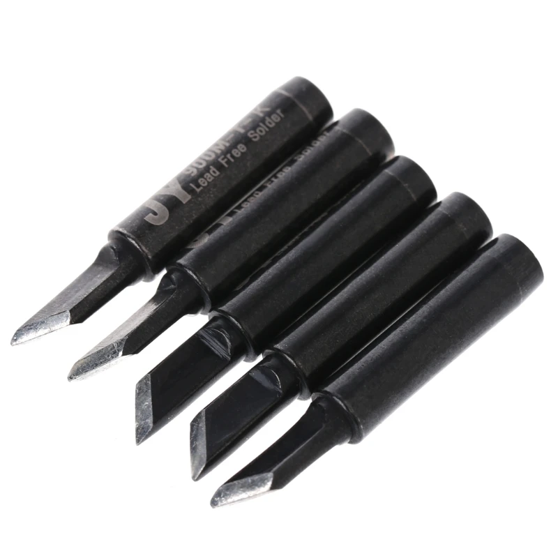 A2UD 5 pezzi punta per saldatura senza piombo 900M-T-K per Hakko Saike 936 852d + 909D ESD