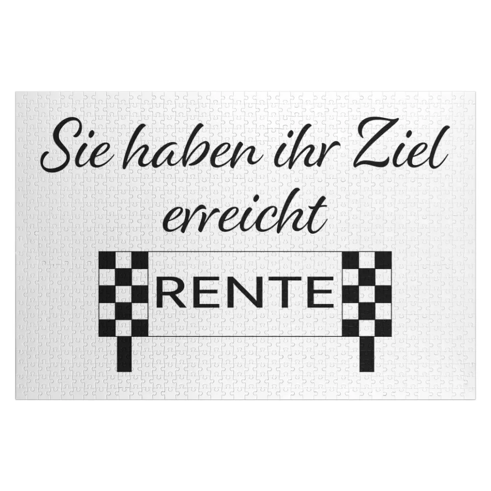 

Sie haben ihr Ziel erreicht RENTE Jigsaw Puzzle Custom Gifts Scale Motors Toddler Toys Custom Photo Puzzle