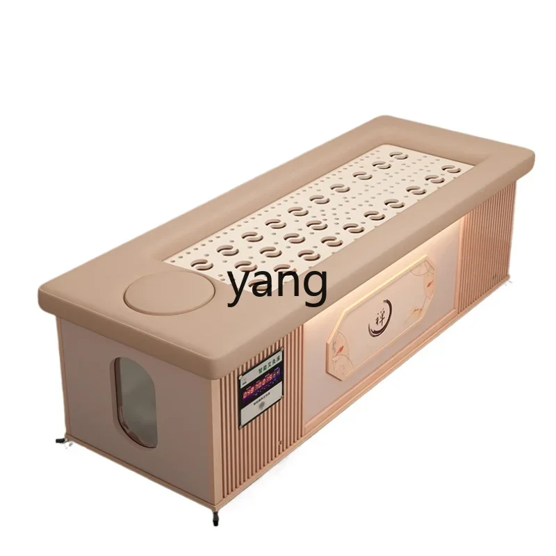 l'm'mFully automatic intelligent smokeless open flame moxibustion bed for home beauty salons