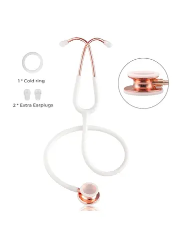 Portable Professional Double Sided Stethoscope Cardiology Stethoscope Medical Equipment Nurse Doctor Stethoscope Equipo Medico