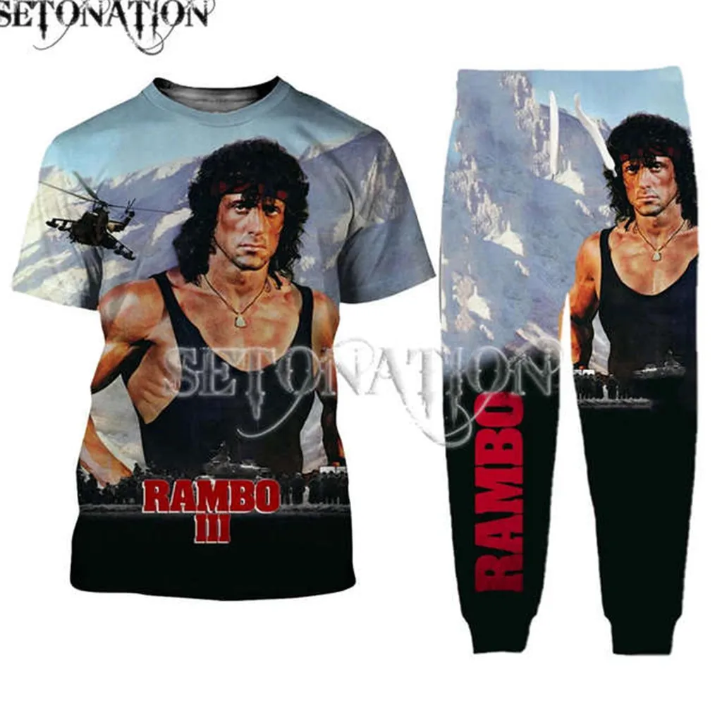 Rambo-can-customize men/women New fashion cool 3D print fashion hoodies/sweatshirt/pants/Tracksuit dropshipping