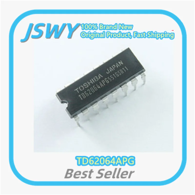 TD62064APG TD62064 DIP16 Brand New Original IC Chip 10/50 Pieces per Order Electronic Component