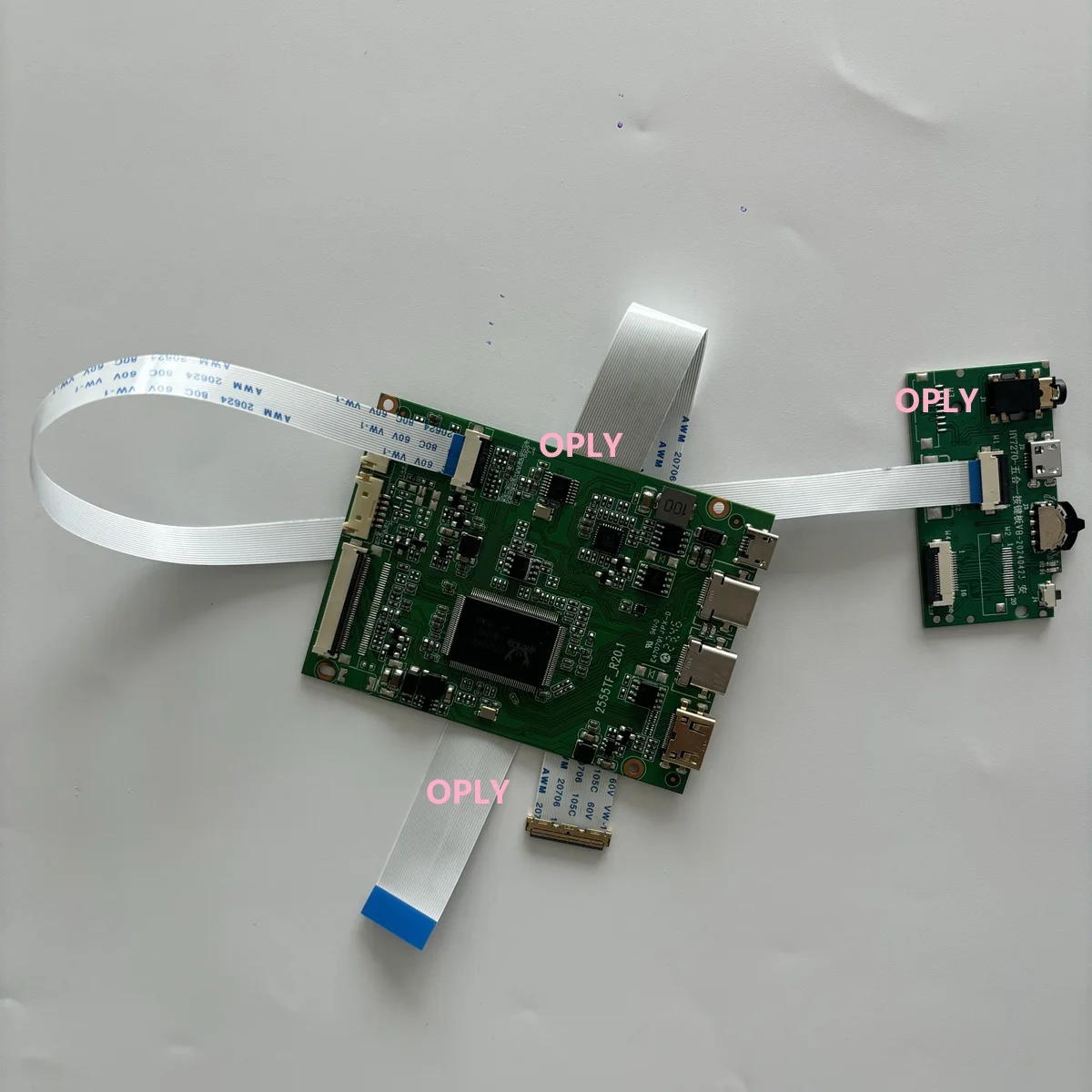 

2 TYPE-C Mini HDMI-compatible EDP Controllor board for N156BGA-EA2 N156BGA-EA3 N156BGA-EB3 N156BGA 15.6" 1366×768 LED panel DIY