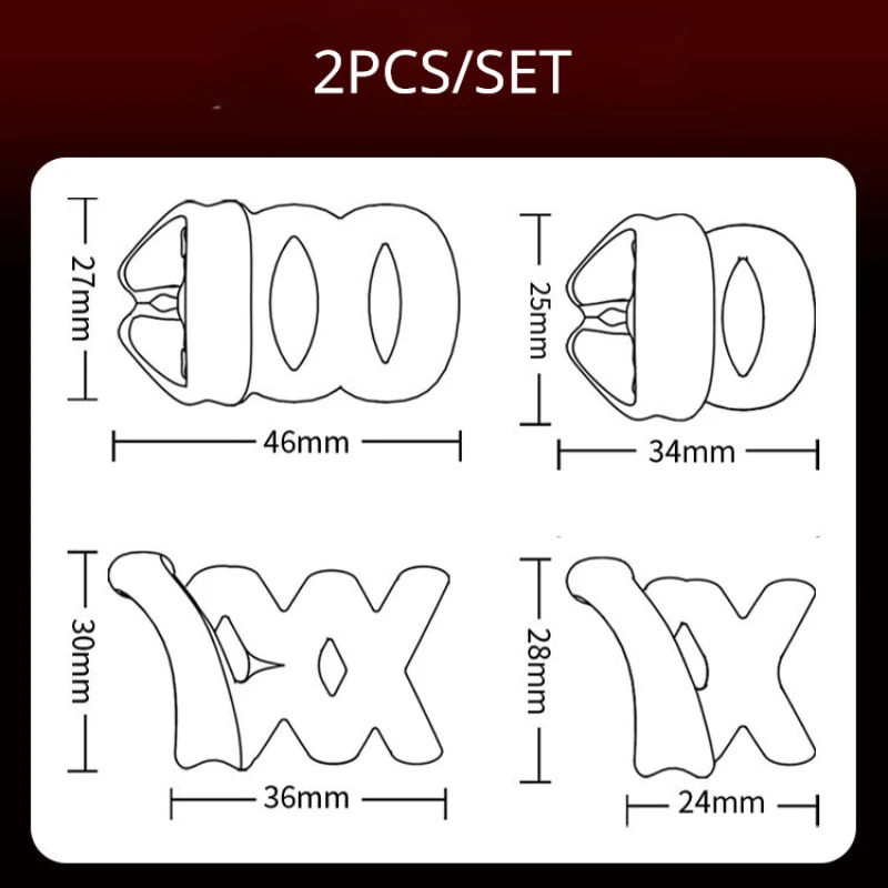 Anillo de pene de prepucio hueco para hombres, anillo de corrección física para el pene, manga de glande transpirable, Juguetes sexuales para hombres, tiempo de retraso, productos sexuales