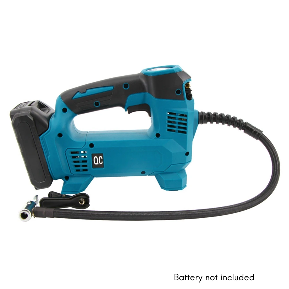 ABCA-Electric Air Pump For 18V Lithium Battery Cordless Air Inflator With LED Light For Tire Pumping/Ball Inflation