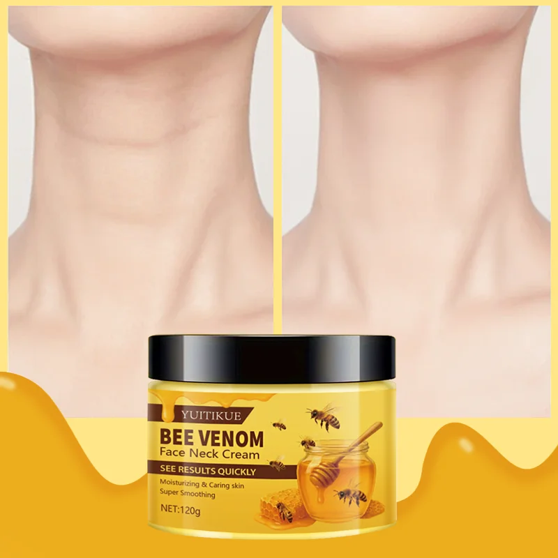 Bee venom facial and neck cream - Quick results, moisturizes and cares for skin, super smooth