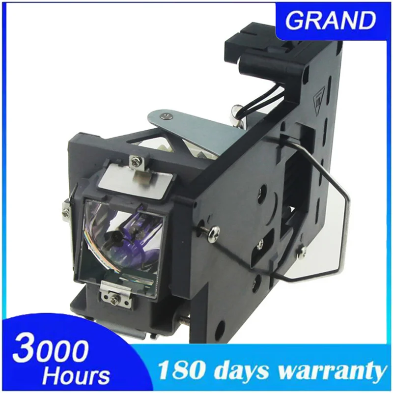 High quality Replacement  with housing 5J.J1X05.001 P-VIP180W 0.9 E20.8 for BENQ MP626/MP70 Projector with 180 day Happybate