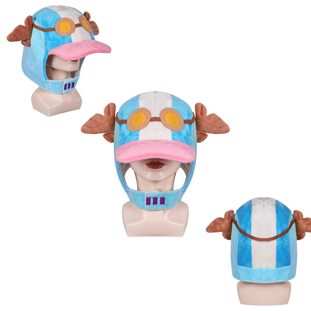 Sombrero de Anime Tony Chopper para hombre y mujer, gorra de Cosplay de dibujos animados, tocado para adultos, accesorios de fiesta de Carnaval de Halloween, regalos