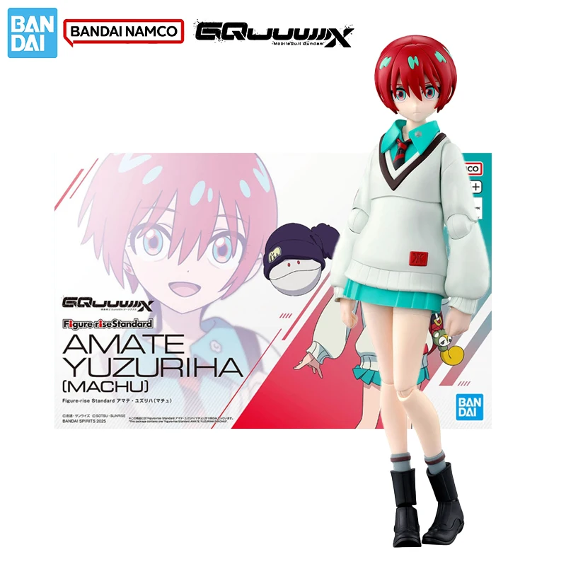

Оригинальная фигурка Bandai Gundam, комплект модели, стандартная фигурка Amate Yuzuriha (MACHU), коллекционная модель, экшн-фигурка, игрушки