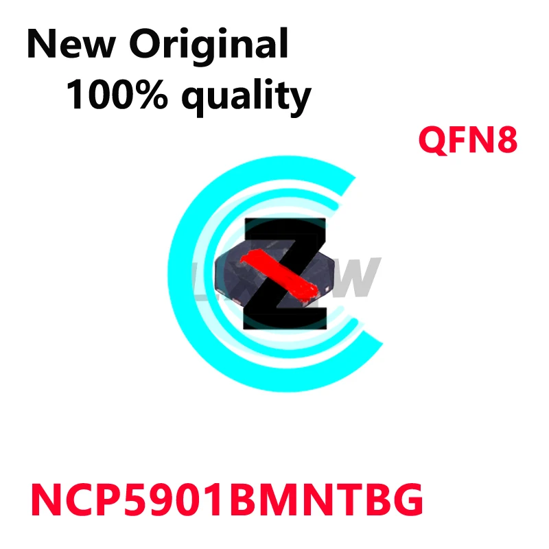 5~10/PCS Nuevo chip original NCP5901B NCP5901BMNTBG (AZC AZ9 AZM AZ...) QFN-8 en stock