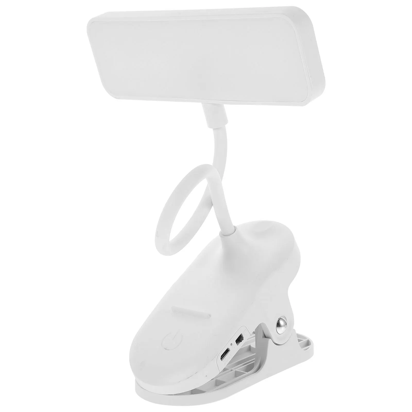 

Bedside Reading Lamp Rechargeable LED Desk Light Clip on Lamp 3 Brightness Levels Portable Design Portable Light