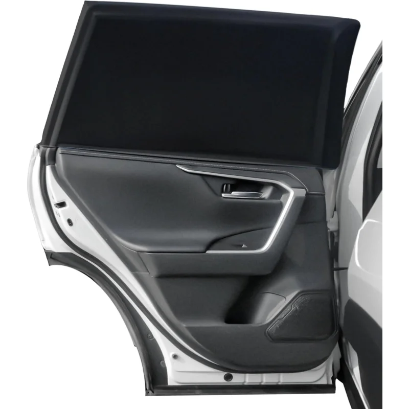 

2 Pack Car Window Shades UV Protection Mesh Screen for Car Truck SUV Privacy Baby Sunshade Covers for Kids Camping