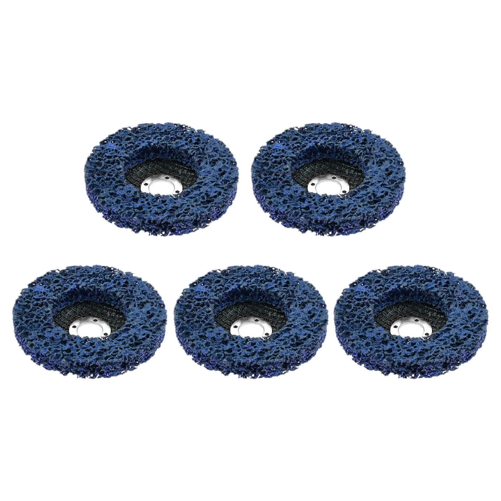 5pcs 4 Inch Stripping Disc Rust Remover Wheel for Angle Grinders Clean Remove Paint Grinding Polishing for Wood Metal Fiberglass