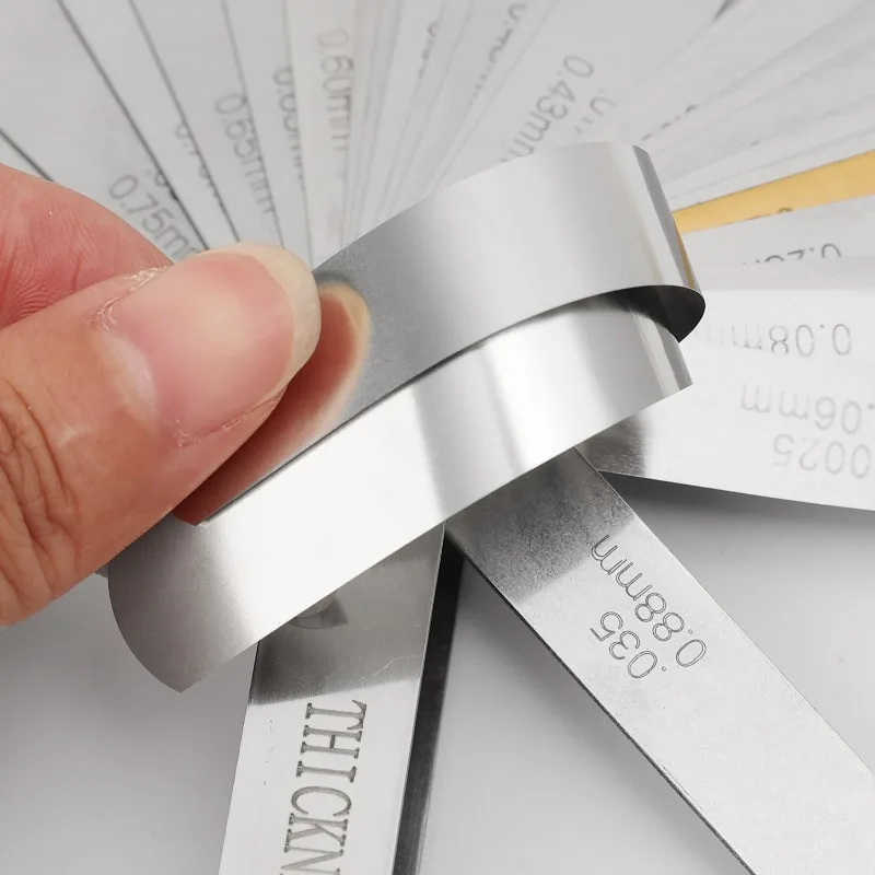 Spessimetro in acciaio inossidabile Spessimetro Spessimetro Spessimetro Strumento di misurazione dello spazio imperiale metrico universale Misurazione dell'hardware del tubo