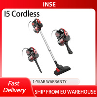INSE Handheld Bagless Vacuum Cleaner, Corded Electric Broom Vacuum Cleaner, 1L Large Capacity, 600W 18Kpa Strong Suction, 75 dB