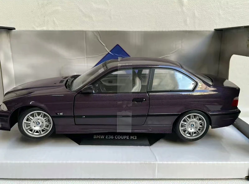 SOLIDO 1:18 Scale E36 M3 1994 Car Simulation Alloy Car Model Diecast Toy Collectible Gifts Ornaments