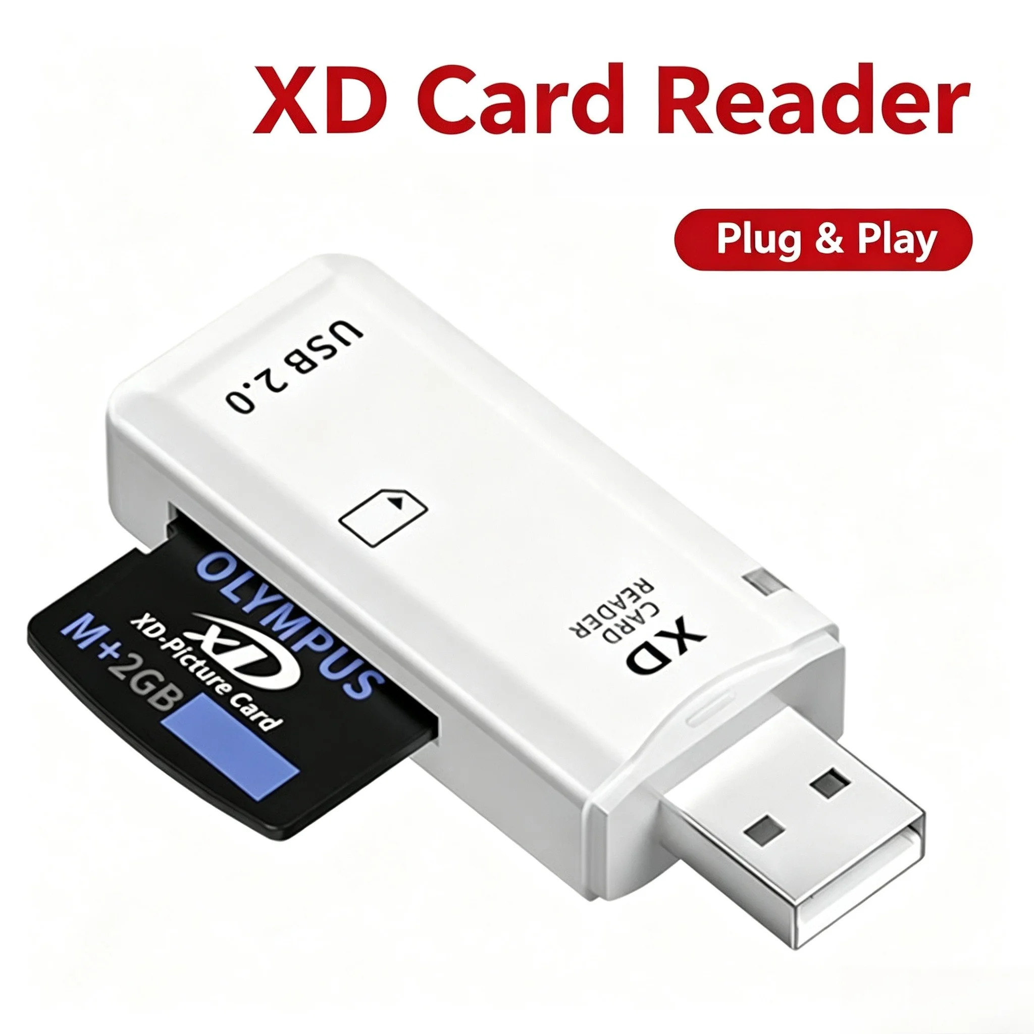 1Pcs XD Picture Card Reader USB 2.0 Memory Adapter For Olympus Fuji Cameras Type C To Micro Usb Type C Otg Ugreen