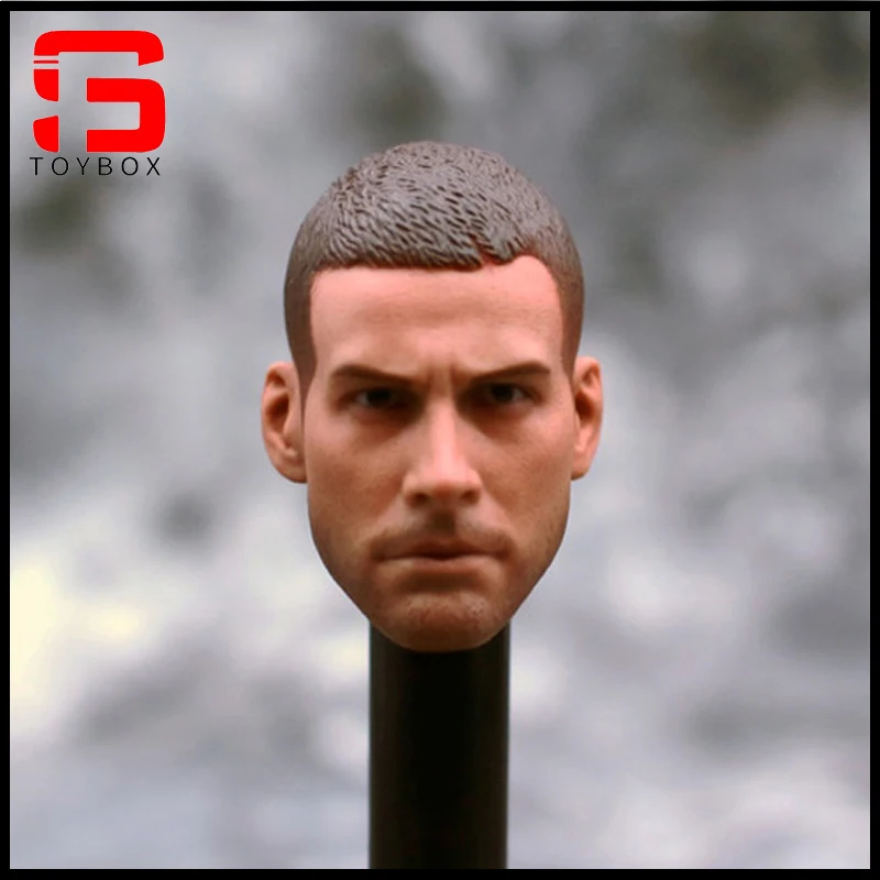 In Stock A-31 1/6 Scale Jake Gyllenhaal Head Sculpt PVC Male Soldier Head Carving Fit 12'' Action Figure Body Dolls