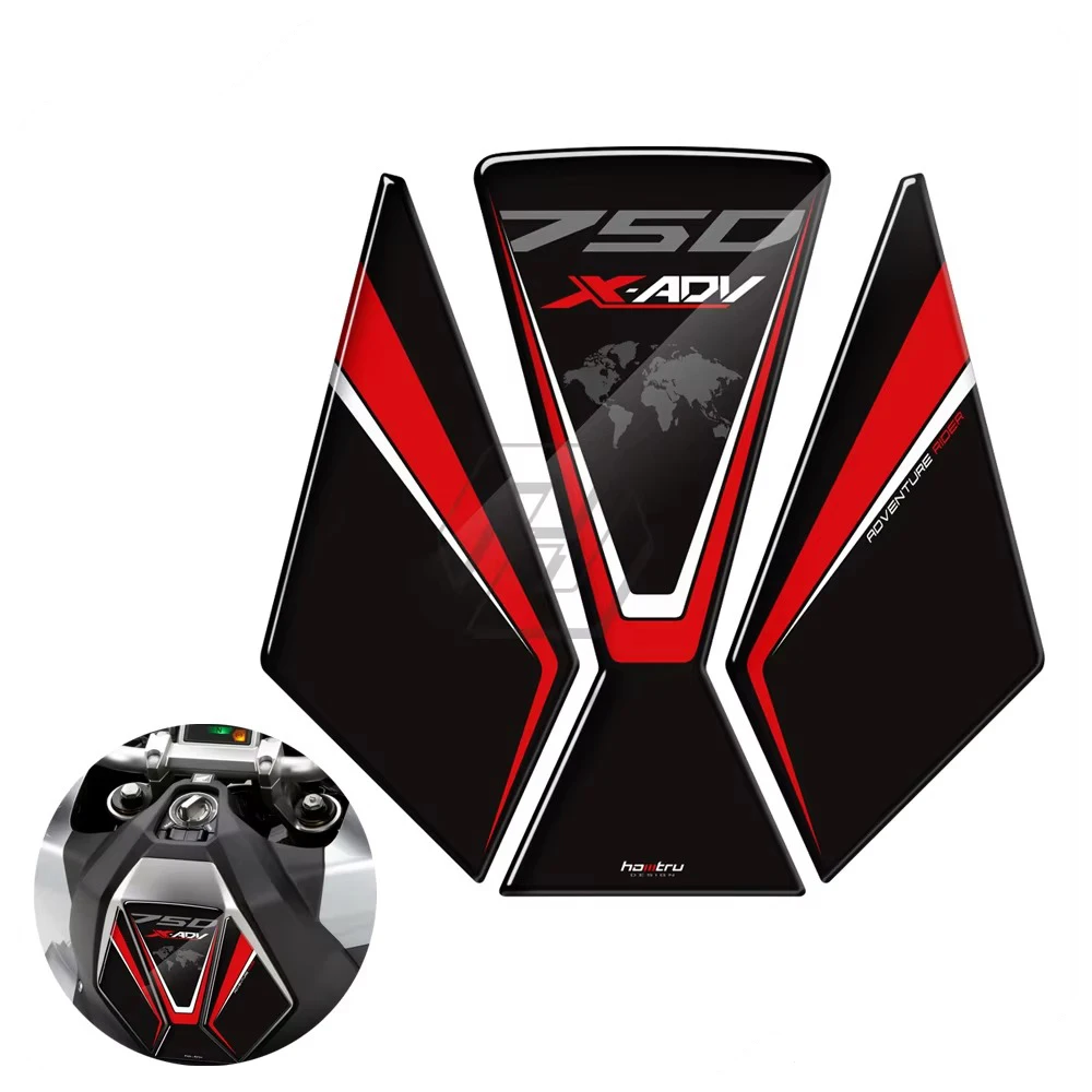 

3D Resin Motorcycle Fuel Tank Pad Protector for Honda X-ADV Xadv 750