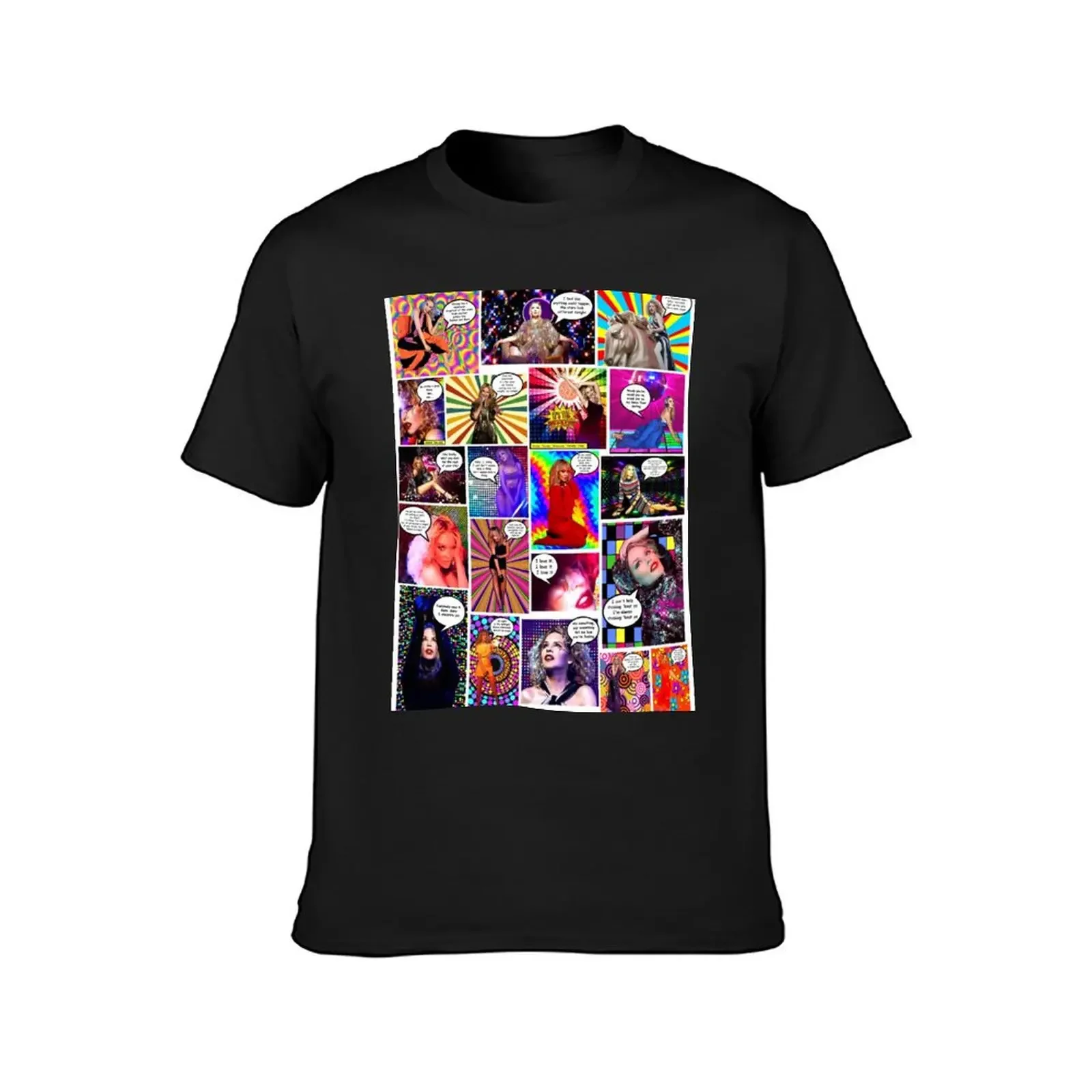 Kylie Minogue Goes Pow WOW Disco Edition T-Shirt cute tops plus size tops shirts graphic tees blacks anime shirts men