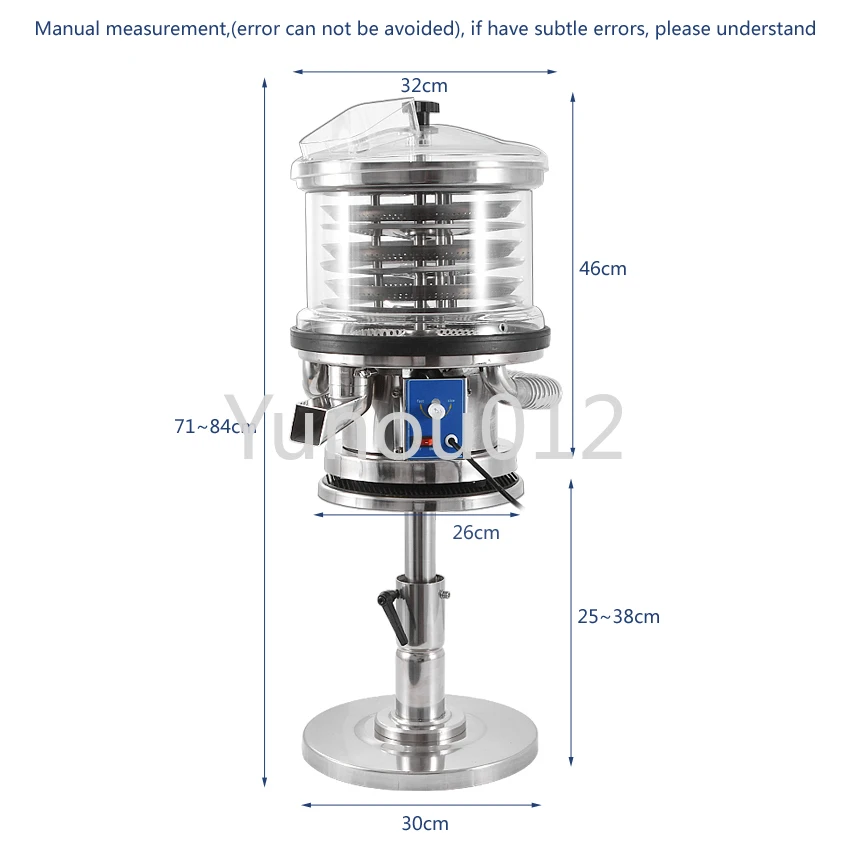 SZ300 Tablet Deduster 55000 t/h Maximum production efficiency, Compressed air 0.1m3/min/0.05Mpa, 220V/110V Flat dust collector