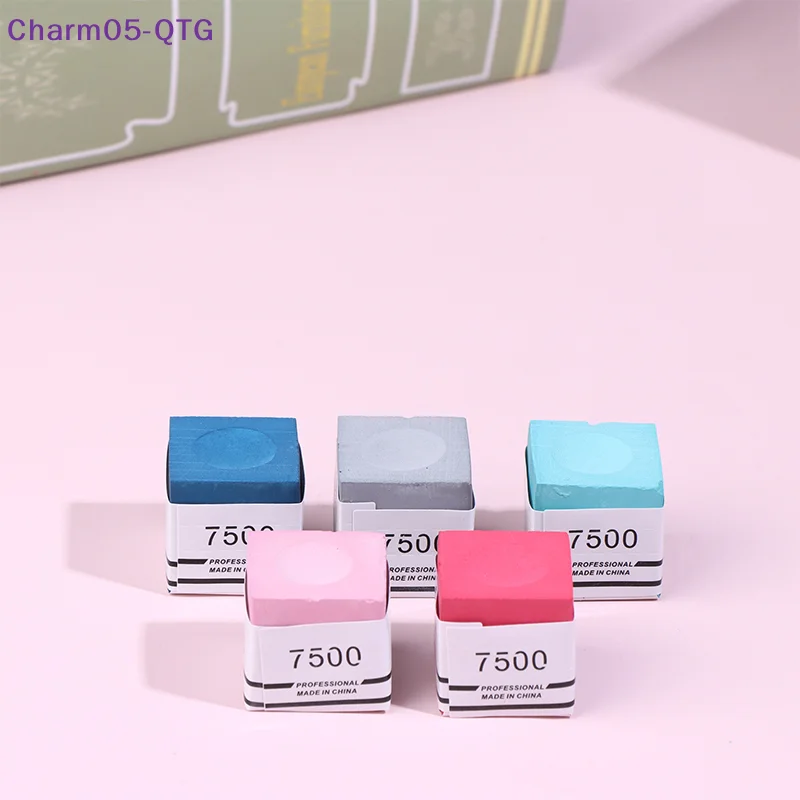 

НОВЫЙ квадратный бильярдный мел TP7500, нескользящий мелкий порошок, нейтральный мел для снукера, аксессуары для бильярда, доступны 5 цветов