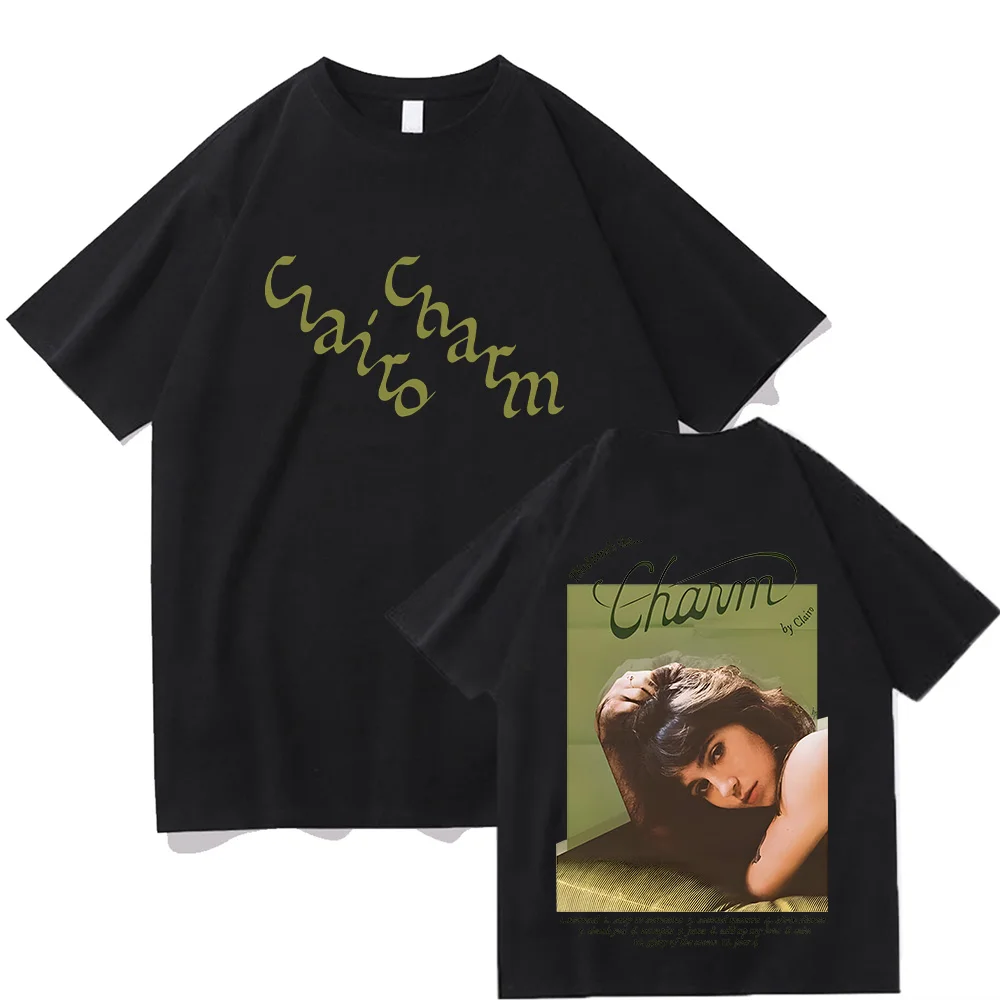 Clairo سحر تي شيرت Arajuku الهيب هوب للجنسين تيز مشجعي الموسيقى الشعبية هدية الملابس الصيف قصيرة الأكمام تي شيرت