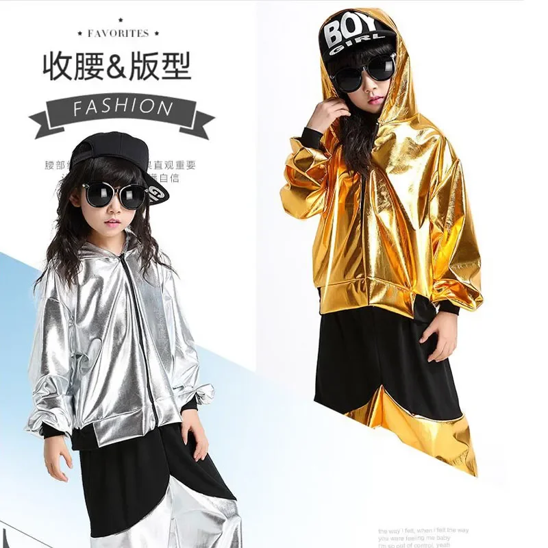 Chemise de protection DN moderne pour enfants et adultes, robe de danse Hip Hop à capuche pour salle de Rh, Gelgirl Boy