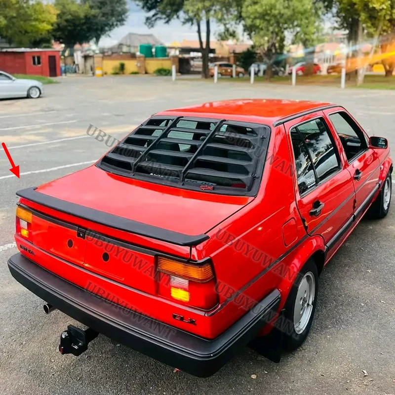 Für Volkswagen Jetta Mk2 1994--2002 Heckklappen-Spoiler aus Kohlefaser, Original-Werksausstattung, Auto-Styling Zubehör