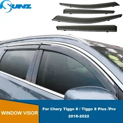 Side Window Deflector For Chery Tiggo 8 Tiggo 8 Plus Tiggo 8 Pro 2018 2019 2020 2021 2022 2023 2024 Window Visor Rain Guard