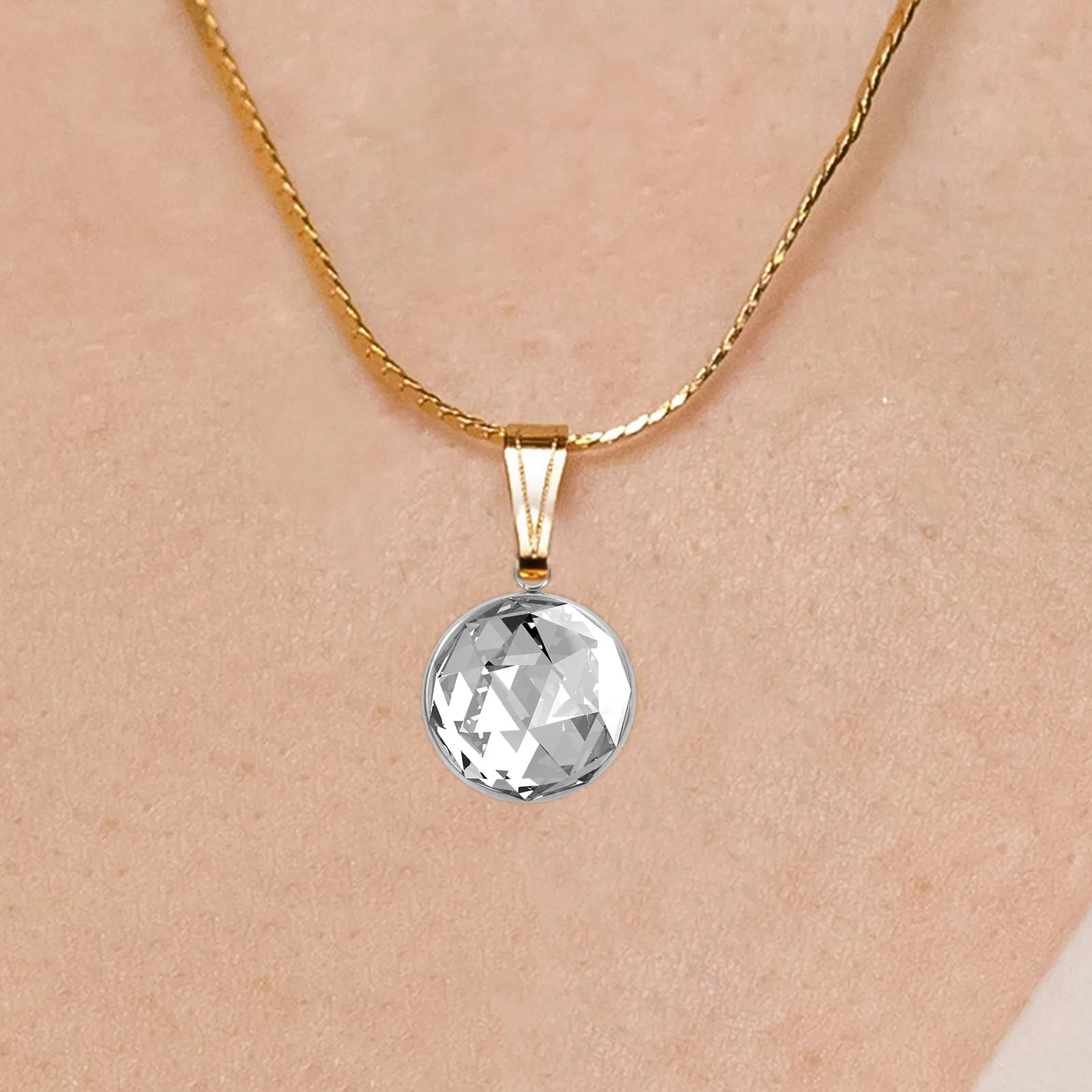 

60pcs Stainless Steel Gem Bottom Drag Bezel Pendant Tray DIY Jewelry Settings Bases 16mm 18mm 20mm Inner Diameter Long lasting