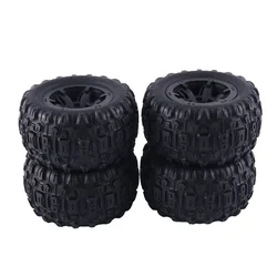 4Pcs Tire Wheel Tyres for MJX Hyper Go 16207 16208 16209 16210 H16 H16H H16E H16P 1/16 RC Car Spare Parts