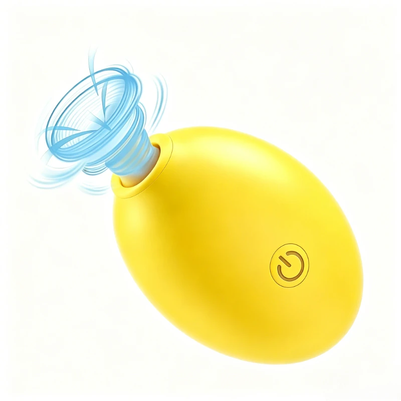 Zitronenförmiger Vagina-Saugvibrator für Frauen Vakuum-Klitoris-Stimulator Weiblicher Oral-Nippel-Klitoris-Sauger Vibrierendes Erwachsenen-Rosen-Sexspielzeug
