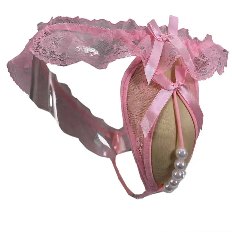 Pearls Camel Toe Control Panty Tucking Gaff Underwear Crossdresser Transgender Thong Shemale Sissy Panties