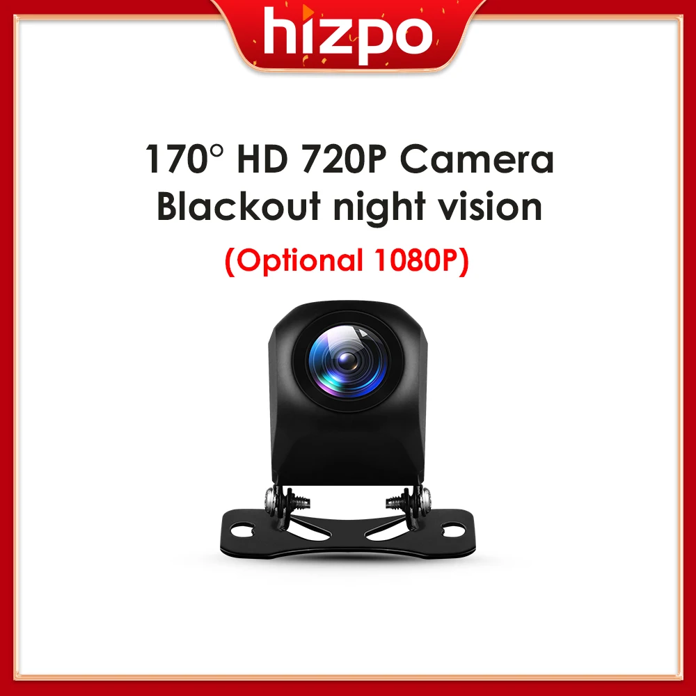 Hizpo 720P 1080P AHD Reverse Camera Packing Assistance Night Vision Auto Parking Camera Adjustable Bracket AHDC6