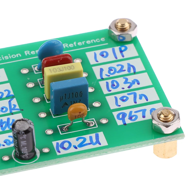 Precision Resistance Reference Board Used With AD584 LM399 To Calibrate And Calibrate Multimeters