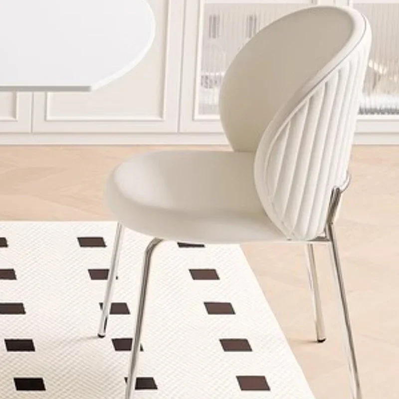

Outdoor Chair Elegant Dining Chairs White Black Wedding Lightweight Mid-century Plastic Vanity Leather Upholstered Cafe Pink