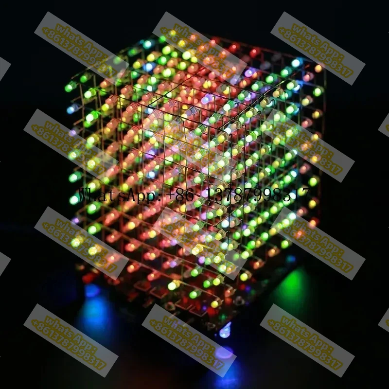 Diy Electronics India - Kit Eletrônico DIY: Cubo 3D de