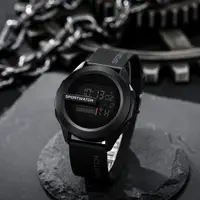 Montre électronique multifonctionnelle pour homme, grand cadran, montre électronique lumineuse 1