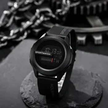 Multi Functional Electronic Watch Men's Large Dial Luminous Electronic Watch 1