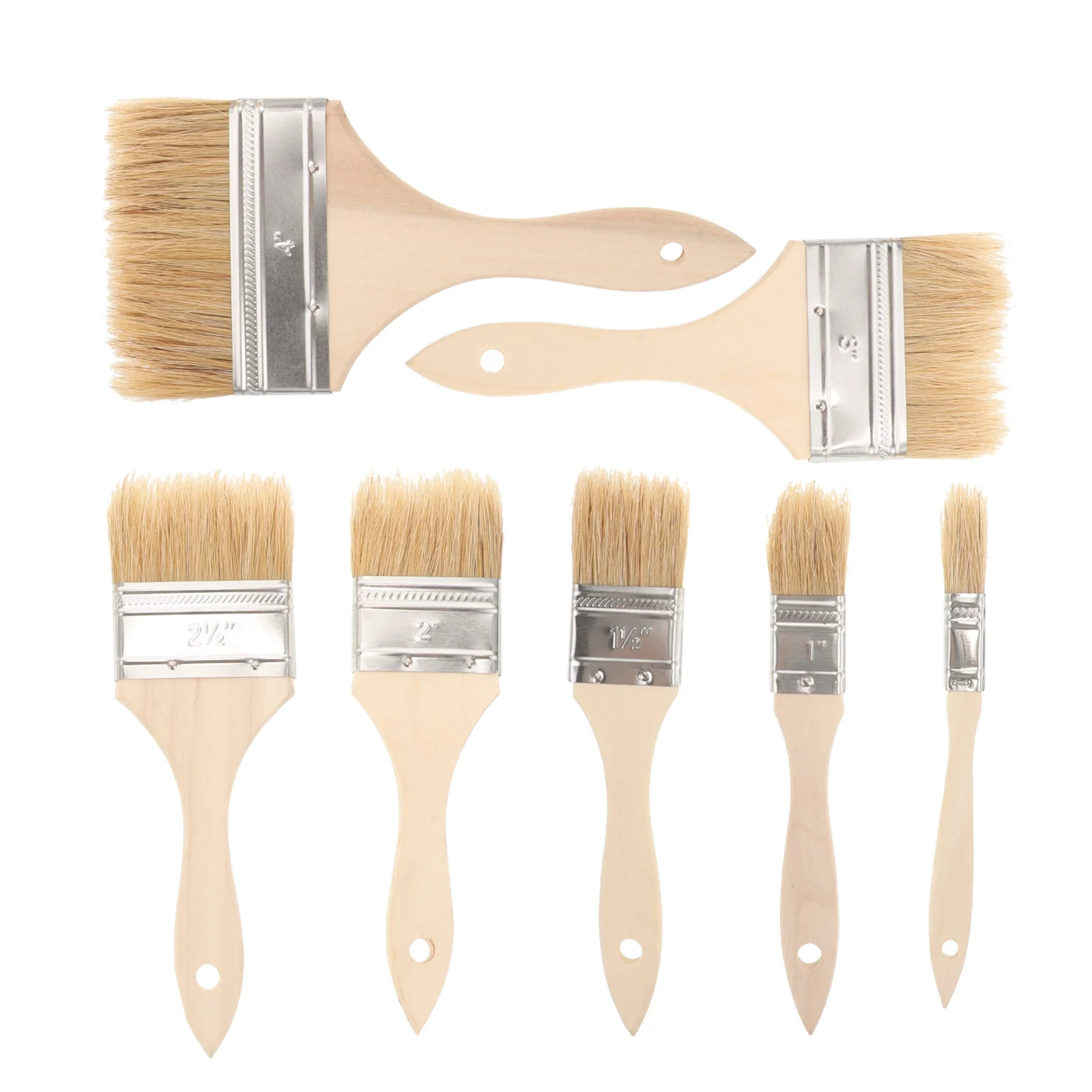 

7 шт. набор красок для акварельной акриловой живописи маслом, маленькая кисть с плоским кончиком, художественные студенческие кисти, набор инструментов для ручной росписи