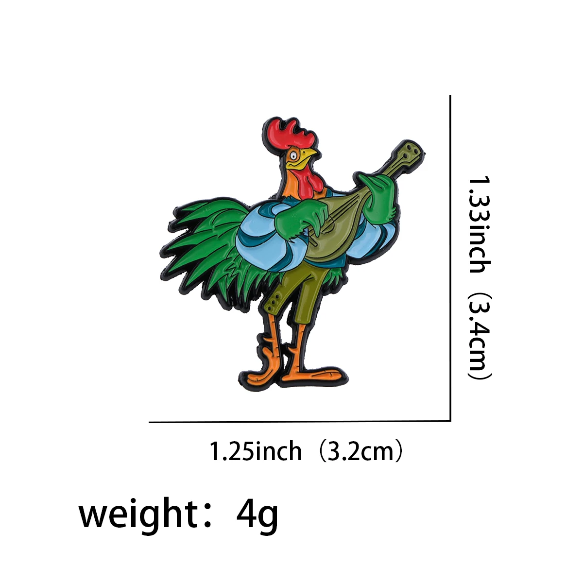 Cartoon Purple Dragon Rooster Lapel Pins for Backpack Enamel Pin Kids Badges Brooch for Clothes Fashion Jewelry Holiday Gifts