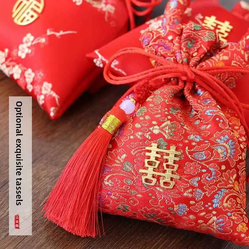 Wedding Moving Egg  Five Children's Bag Gift Bag Ceramic Material Candy Packaging Small  Style Wedding Celebration