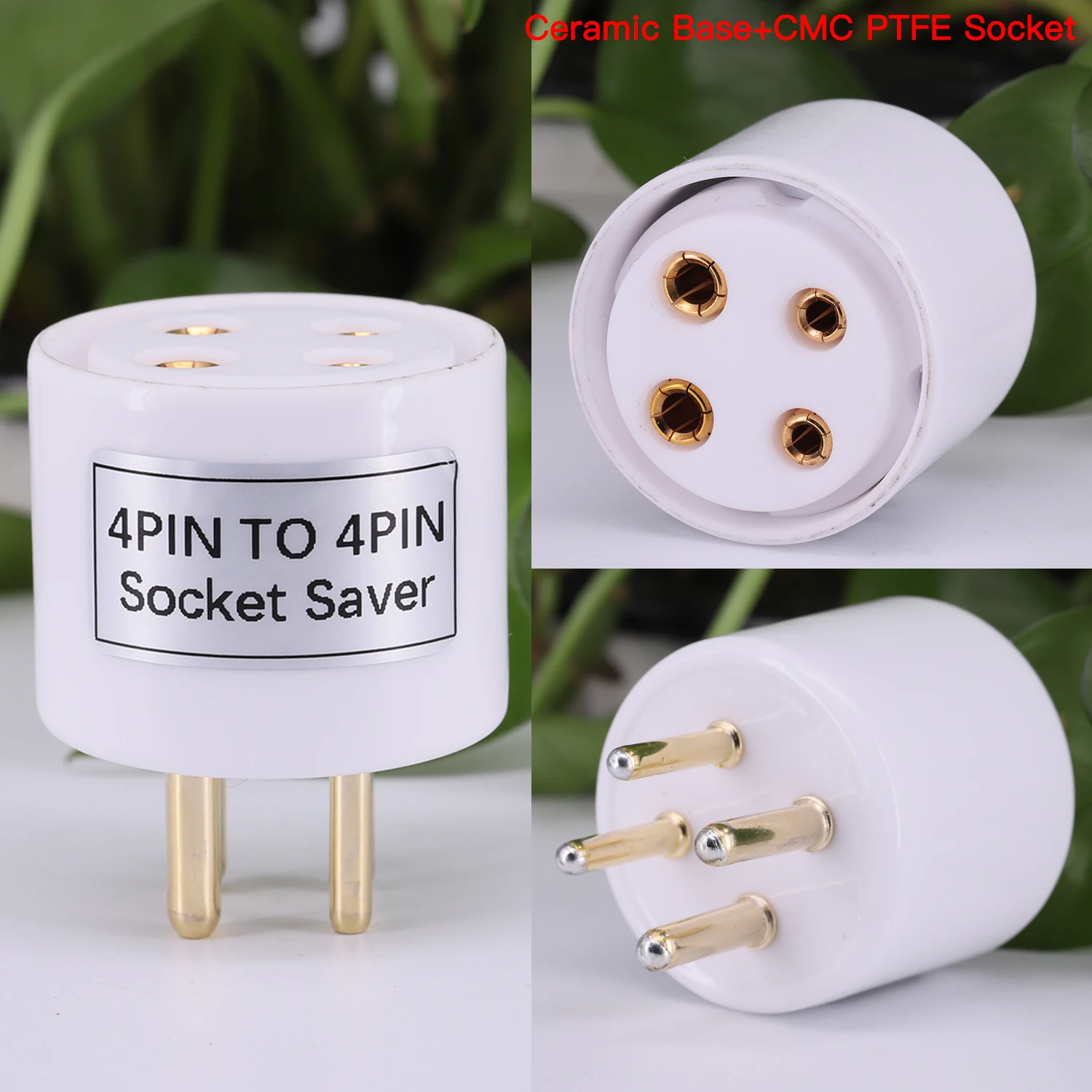 1PC 4PIN Tube Socket Saver For 2A3  300B  811 572B 274A 101D Vacuum Tube Socket Test HIFI Amplifier